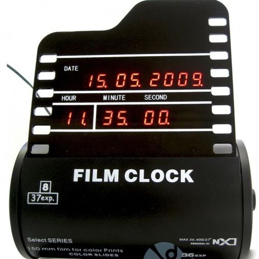 Часы Фотопленка Film Clock