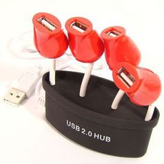 USB Хаб Букет роз