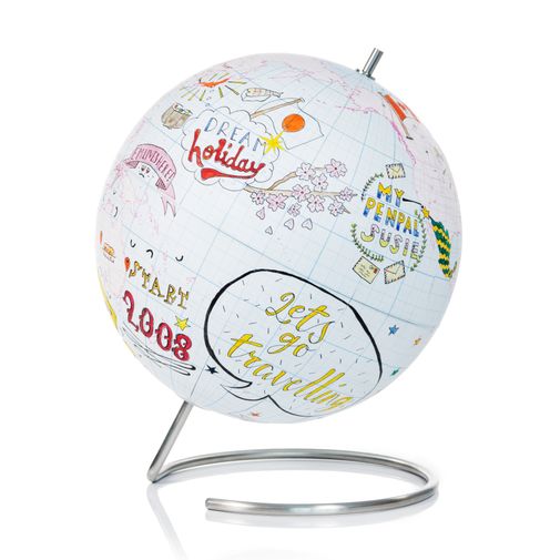 Глобус для разукрашивания Globe Journal