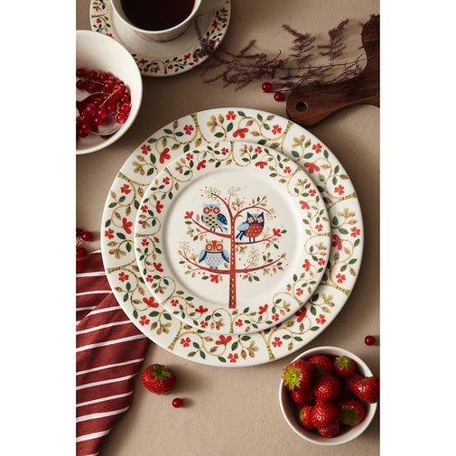 Набор тарелок Owl из коллекции Birds of Paradise (Ø28 см) Набор тарелок Owl из коллекции Birds of Paradise (Ø28 см)