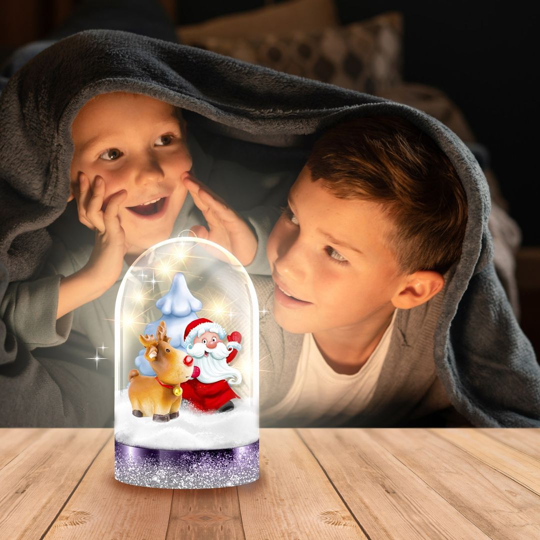 Набор для творчества Новогодний ночник с оленем Набор для творчества Новогодний ночник с оленем