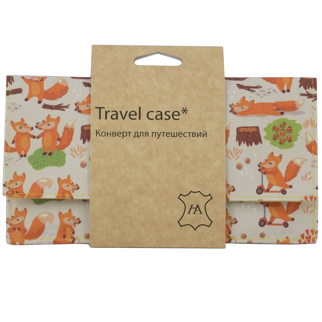 Конверт для путешествий Forest Fox Упаковка Конверт для путешествий Forest Fox Упаковка