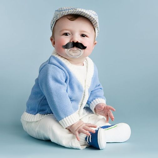 Соска-пустышка Усы Chill, Baby Соска-пустышка Усы Chill, Baby