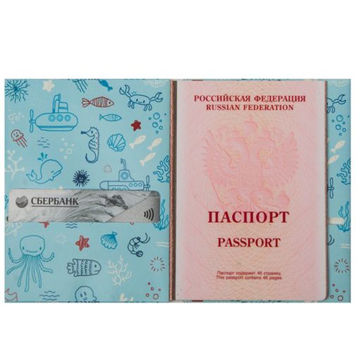Обложка для паспорта Bumaga Ocean Обложка для паспорта Bumaga Ocean
