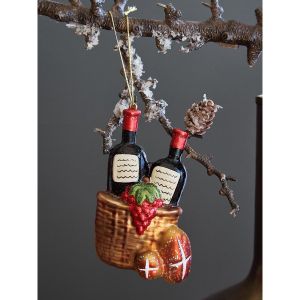 Набор ёлочных украшений Christmas feast из коллекции New Year Essential, 4 шт. Набор ёлочных украшений Christmas feast из коллекции New Year Essential, 4 шт.