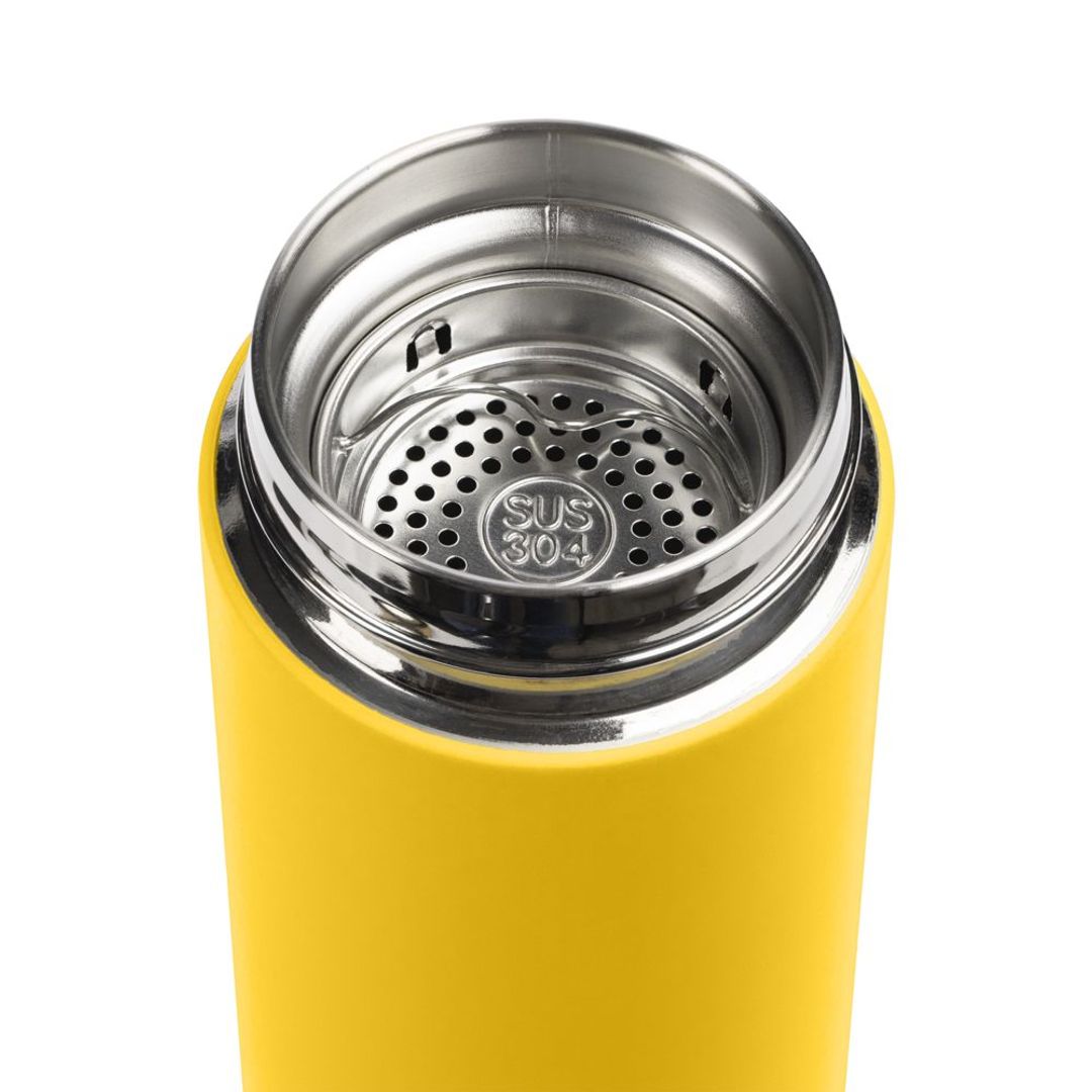 Термос с ситечком Percola (Желтый)