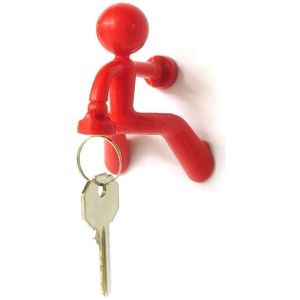Держатель для ключей Магнитный человечек (Красный) (Красный)