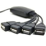 USB Хаб Осьминог (Черный) USB-порты