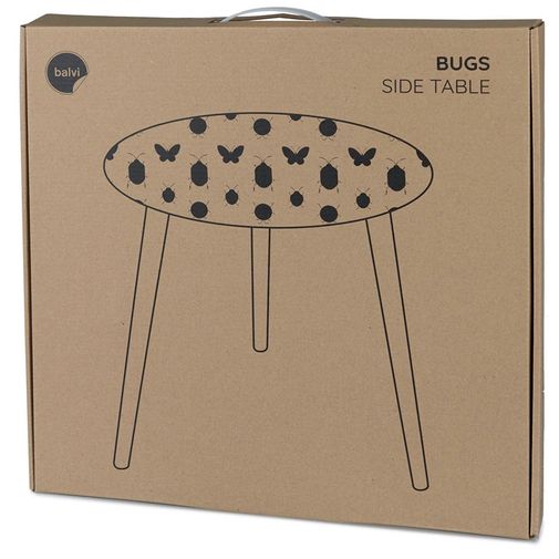 Столик приставной Bugs (белый) Столик приставной Bugs (белый)