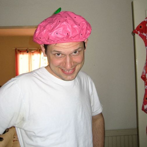 Шапочка для душа Малина Шапочка для душа Малина