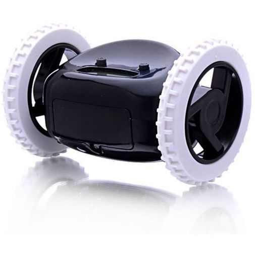 Убегающий будильник Clocky Черный