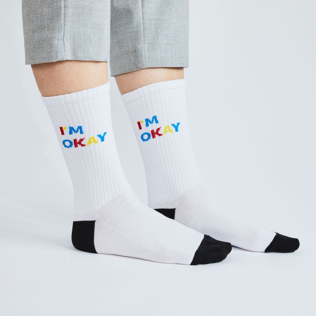 Носки спортивные I'm OKay, мне норм