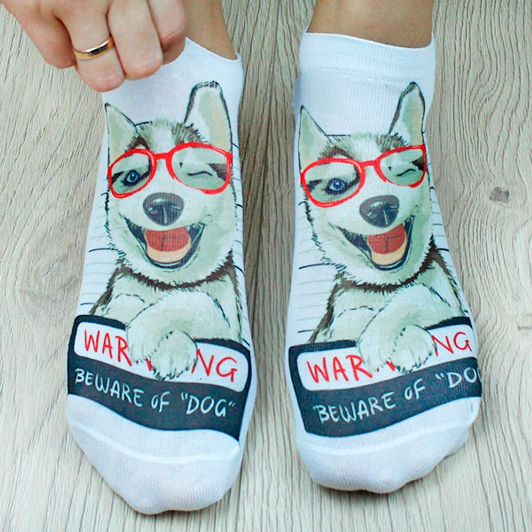 Носки женские Warning Dog Носки женские Warning Dog