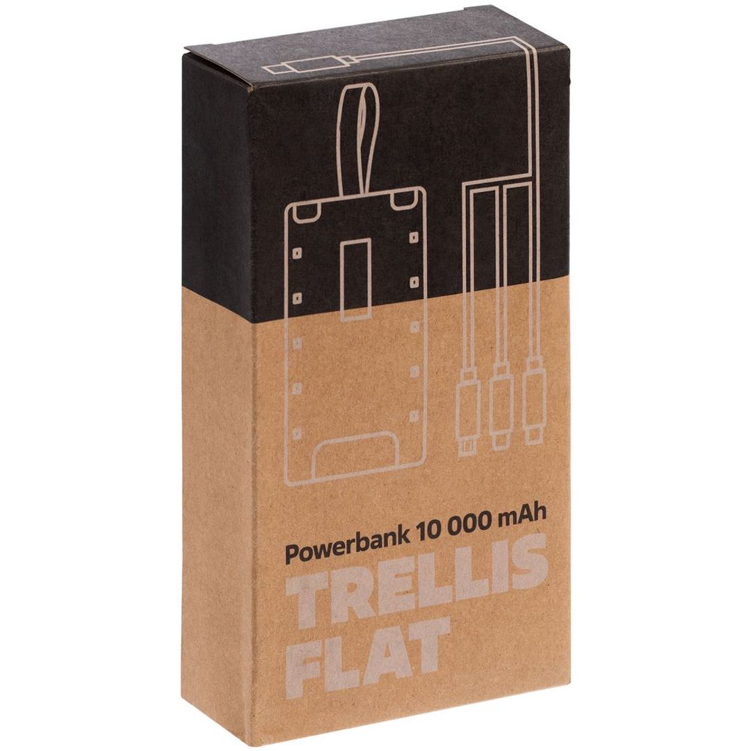 Аккумулятор Trellis Flat 10000 мАч (Синий)