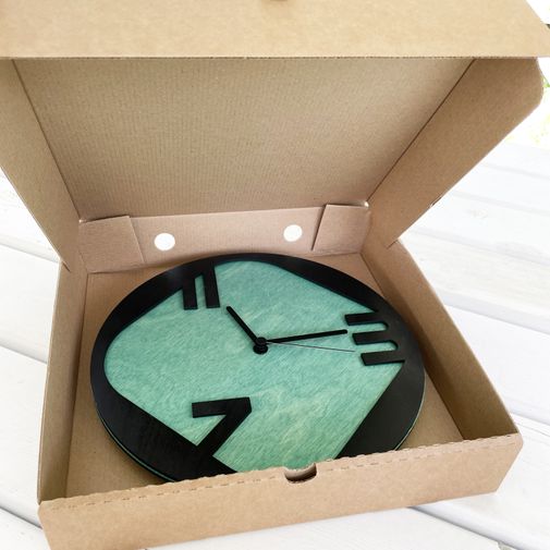 Часы настенные 3-7-11 Лазурит