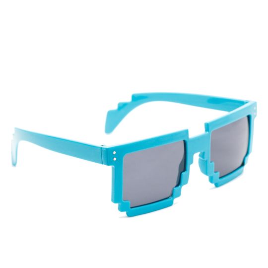 8-битные очки (Голубой)