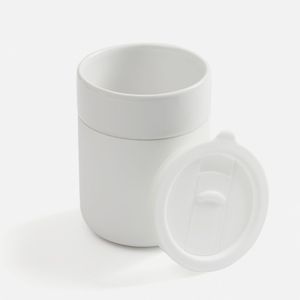 Кружка Nabo с силиконовым держателем (белый)