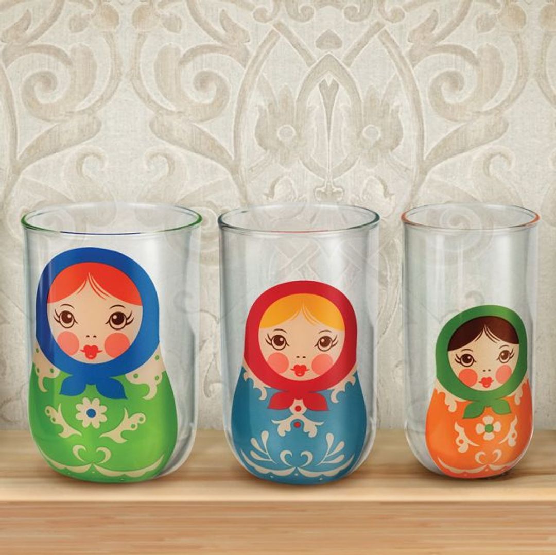 Стаканы Матрешка Babushkups Стаканы Матрешка Babushkups