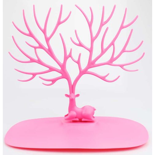 Подставка для украшений Олень (Розовый)