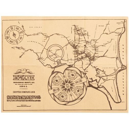 Флешка Cryptex Compass Lock 64 Гб
