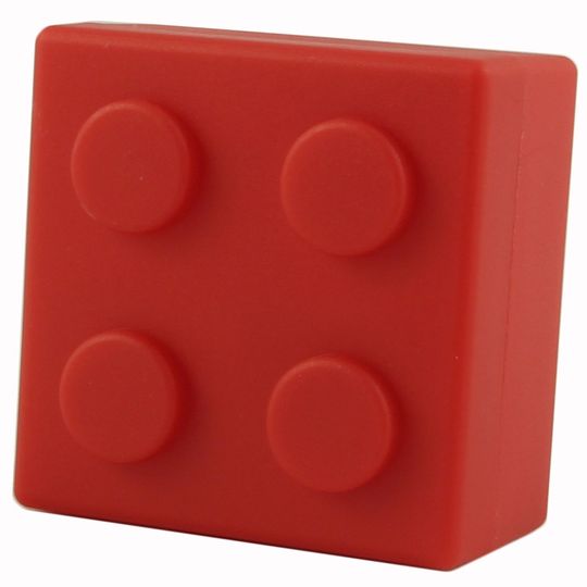 Таблетница Лего (Красная)