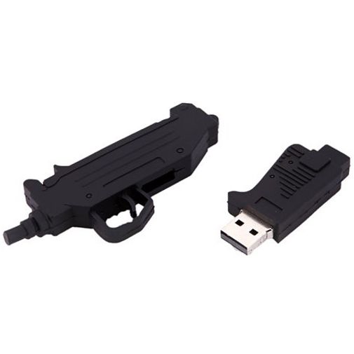 Флешка Автомат УЗИ 8 Гб Со снятой крышкой Флешка Автомат УЗИ 8 Гб Со снятой крышкой