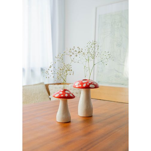 Ваза для цветов Amanita (15 см)