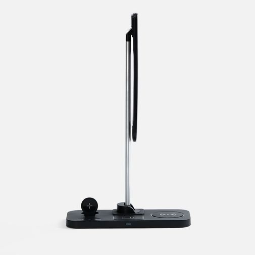 Настольная лампа с беспроводной зарядкой Power Light (черный) Настольная лампа с беспроводной зарядкой Power Light (черный)