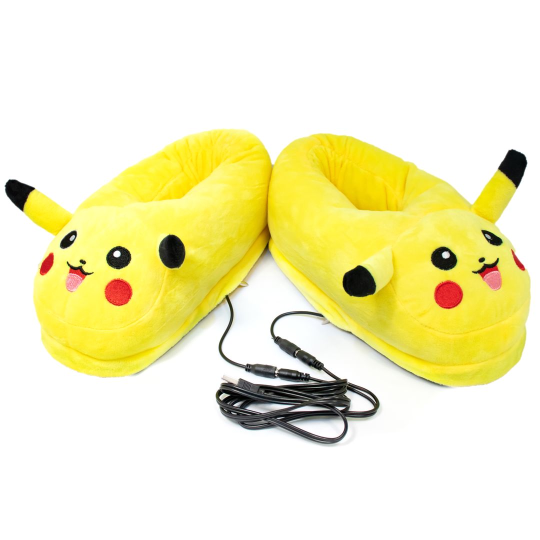 Тапочки с подогревом от USB Пикачу Тапочки с подогревом от USB Пикачу