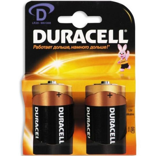 Батарейка Duracell D (LR20)