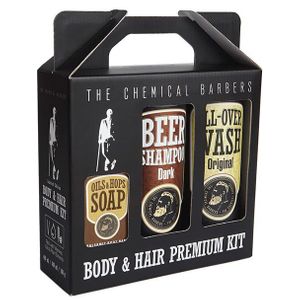 Подарочный набор The Chemical Barbers Beer Shampoo Gift Set Premium