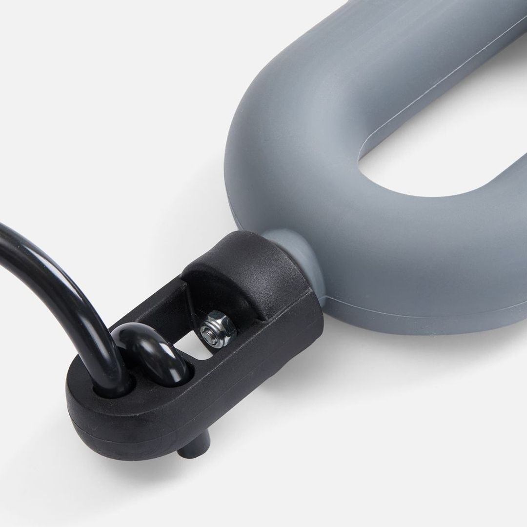 Мультифункциональная скакалка с эспандером Multi McFly (серый)