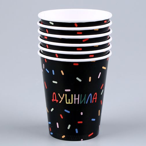 Набор бумажной посуды Душнила