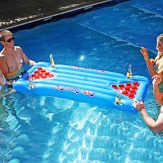 Надувной матрас для игры Party Pong