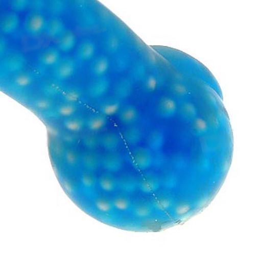 Резиновый членик Антистресс Синий