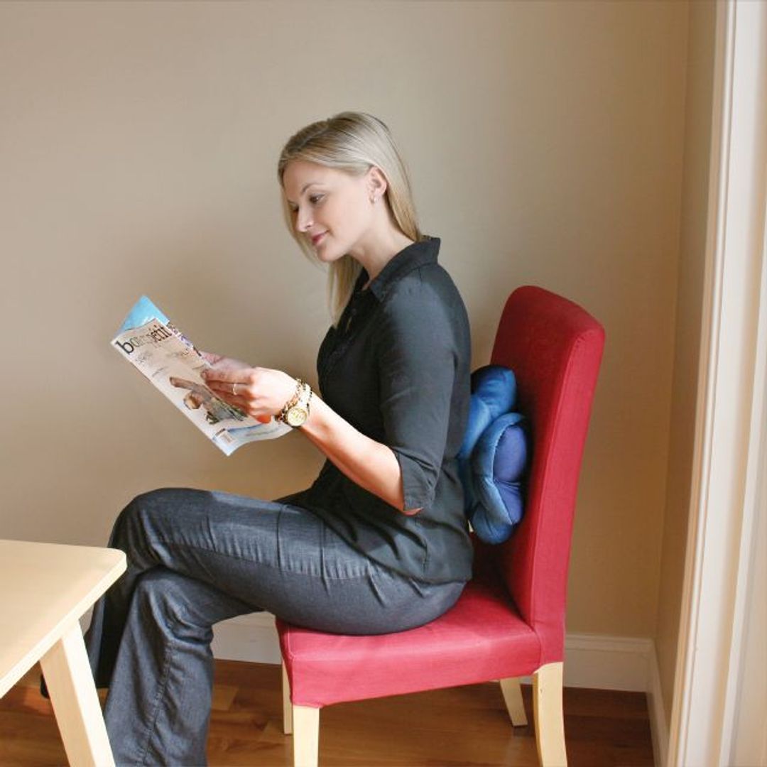 Подушка Трансформер Total Pillow (Синяя) Под спину