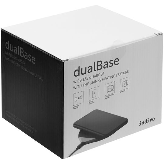 Кружка с подогревом и беспроводной зарядкой Dual Base