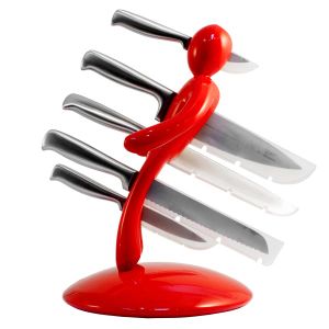 Набор кухонных ножей с подставкой Вуду Набор кухонных ножей с подставкой Вуду