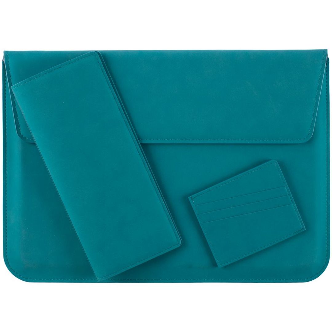 Чехол для ноутбука Nubuk (Бирюзовый)