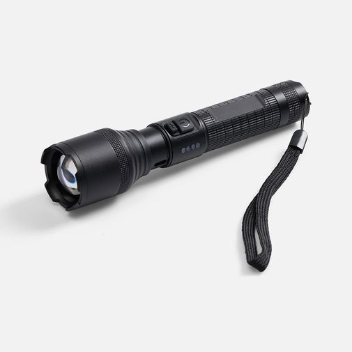 Фонарь аккумуляторный с фокусировкой луча FarSee (черный)