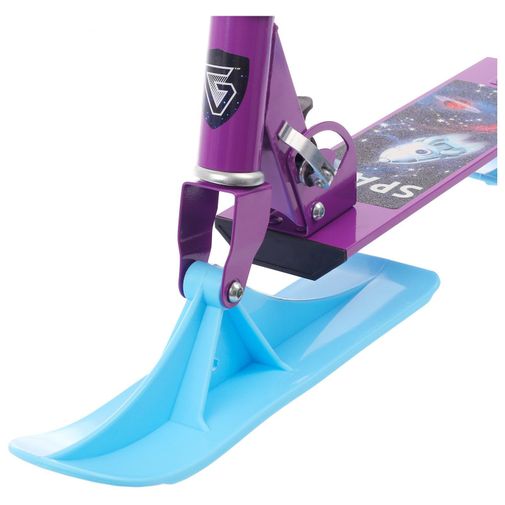 Самокат-снегокат Space is waiting (2 в 1)