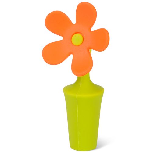 Пробка для бутылки Цветок (Оранжевый)