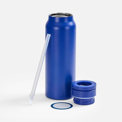 Термобутылка Magnus с магнитным держателем для телефона (синий)