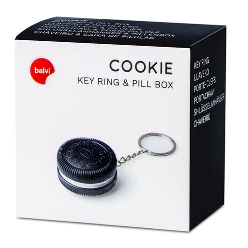 Брелок-таблетница Печенька Cookie Брелок-таблетница Печенька Cookie