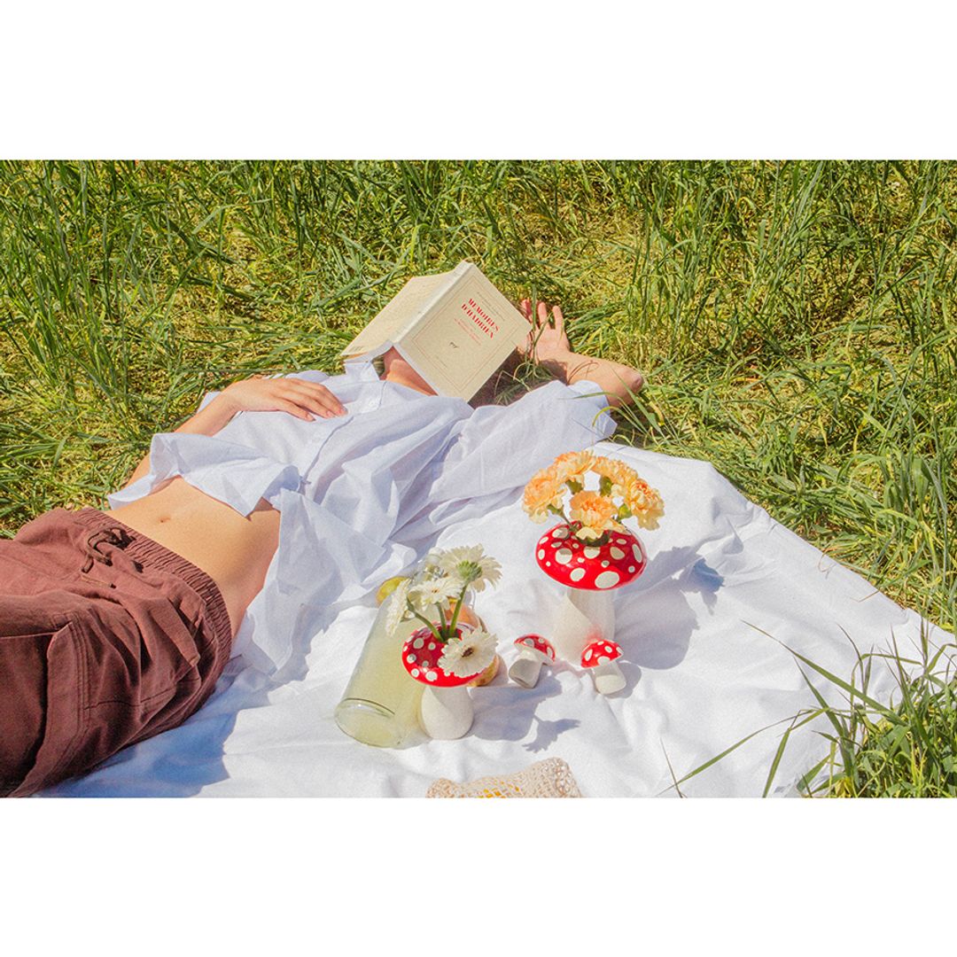 Ваза для цветов Amanita (15 см)