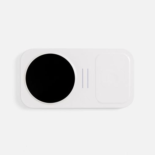 Беспроводное зарядное устройство с подогревом кружки Hot Task (Белая)