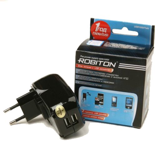 USB Сетевой адаптер 2 разъема Рядом с упаковкой USB Сетевой адаптер 2 разъема Рядом с упаковкой