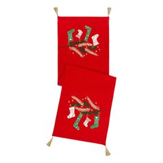 Дорожка на стол Winter wishes из коллекции New Year Essential, 45х150 см Дорожка на стол Winter wishes из коллекции New Year Essential, 45х150 см