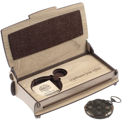 Флешка Cryptex Compass Lock в деревянной шкатулке 64 Гб