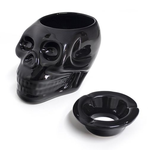 Пепельница Череп Skully (Черный) Пепельница Череп Skully (Черный)